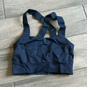 Lune active navy sports bra